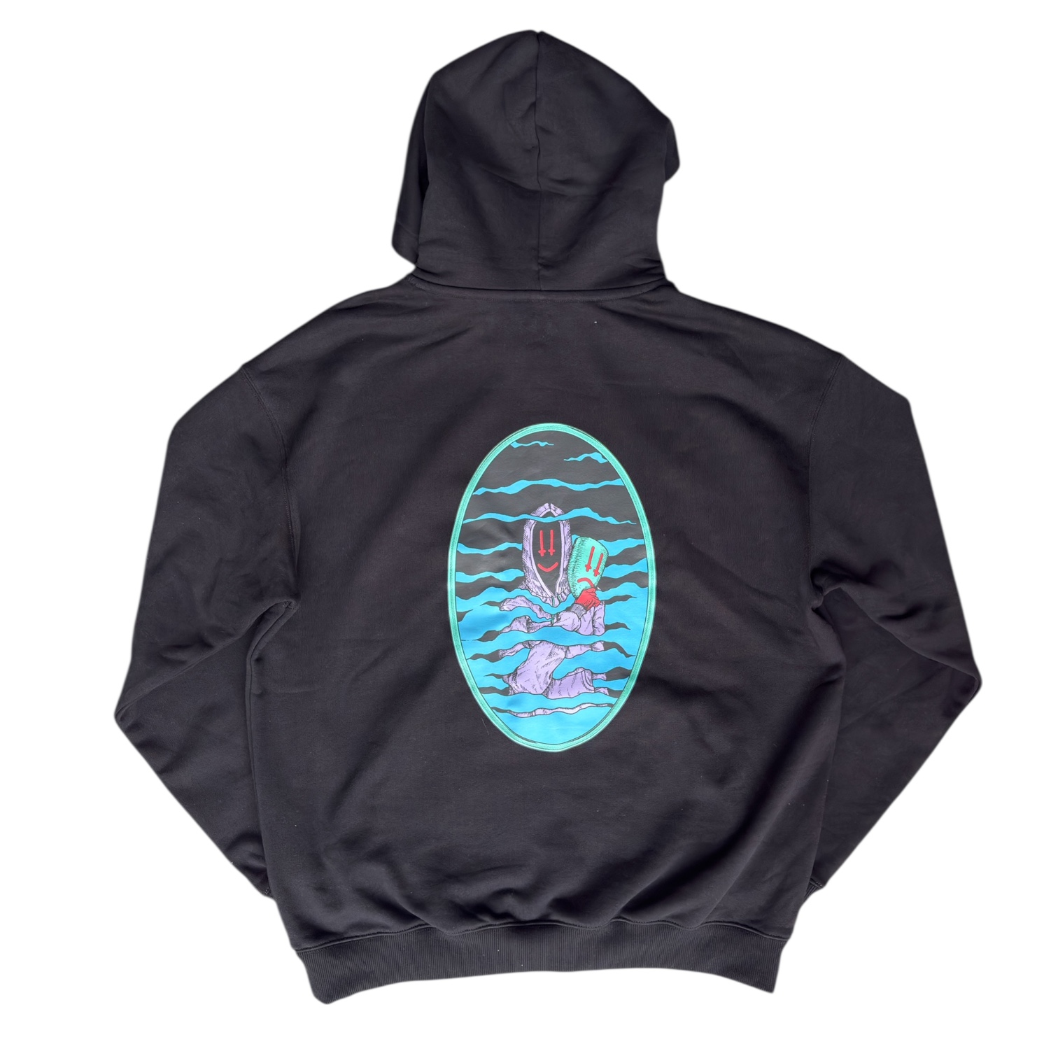 SAD//HAPPY HOODIE back
